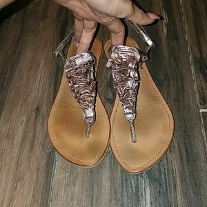 Coconuts gold sandals